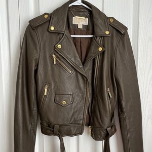 Michael Kors leather jacket